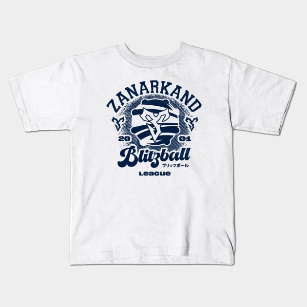 The Zanarkand Blitzball League Kids T-Shirt by logozaste